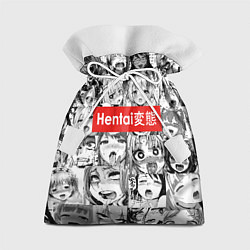 Мешок для подарков Hentai - collage, цвет: 3D-принт