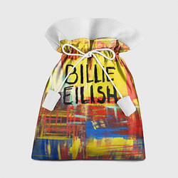 Мешок для подарков Billie Eilish: Art, цвет: 3D-принт