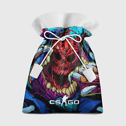 Мешок для подарков CS GO monster, цвет: 3D-принт