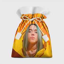 Мешок для подарков Billie Eilish, цвет: 3D-принт