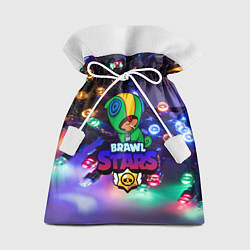 Мешок для подарков BRAWL STARS НОВОГОДНИЙ, цвет: 3D-принт