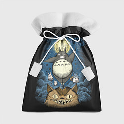 Мешок для подарков My Neighbor Totoro, цвет: 3D-принт