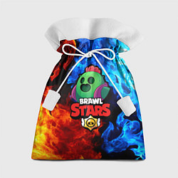Мешок для подарков Brawl Stars Spike, цвет: 3D-принт