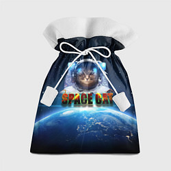 Подарочный мешок Космический кот