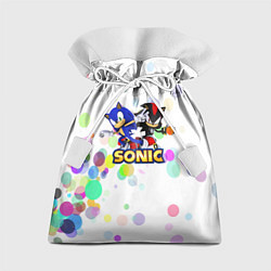 Мешок для подарков SONIC, цвет: 3D-принт