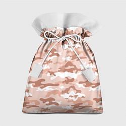 Мешок для подарков Песочный камуфляж, цвет: 3D-принт