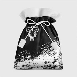 Мешок для подарков Черный Клевер Черный Бык 6, цвет: 3D-принт