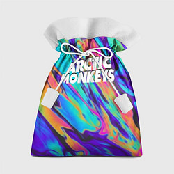 Мешок для подарков ARCTIC MONKEYS, цвет: 3D-принт
