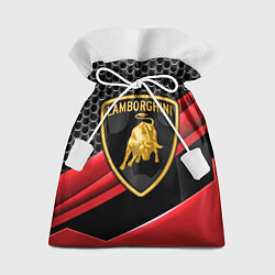 Мешок для подарков Lamborghini, цвет: 3D-принт