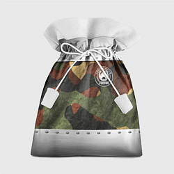 Мешок для подарков Танковые войска РФ, цвет: 3D-принт
