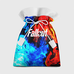 Мешок для подарков FALLOUT ФЭЛЛАУТ, цвет: 3D-принт