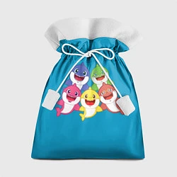Мешок для подарков Baby Shark, цвет: 3D-принт