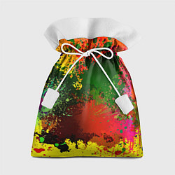 Мешок для подарков Взрыв красок, цвет: 3D-принт