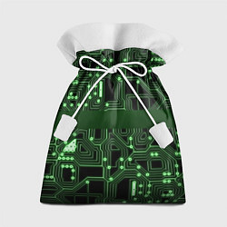 Мешок для подарков Неоновая схема, цвет: 3D-принт