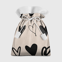 Мешок для подарков Сердечный паттерн, цвет: 3D-принт