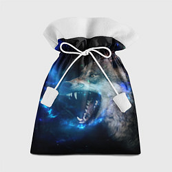 Мешок для подарков Волчара Юморит, цвет: 3D-принт