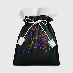 Мешок для подарков Лошадка, цвет: 3D-принт