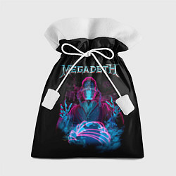Мешок для подарков MEGADETH, цвет: 3D-принт