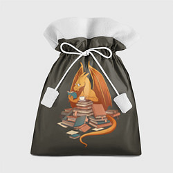 Мешок для подарков Book Dragon, цвет: 3D-принт