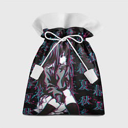 Мешок для подарков Sad Anime Girl, цвет: 3D-принт