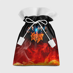 Мешок для подарков Ария в огне, цвет: 3D-принт