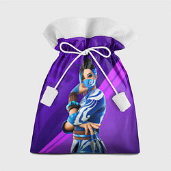 Мешок для подарков Fortnite Blue Jade, цвет: 3D-принт