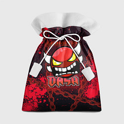Мешок для подарков Geometry Dash: Red Evil, цвет: 3D-принт