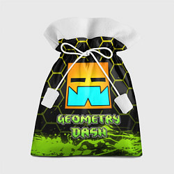 Мешок для подарков Geometry Dash, цвет: 3D-принт