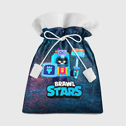 Мешок для подарков ЭШ Ash Brawl Stars, цвет: 3D-принт
