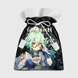 Мешок для подарков Сахароза Genshin Impact, цвет: 3D-принт