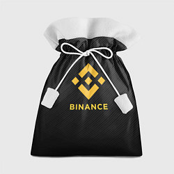 Мешок для подарков БИНАНС ЛОГО CARBON BINANCE LOGO, цвет: 3D-принт