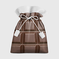 Мешок для подарков Шоколадная плитка, цвет: 3D-принт