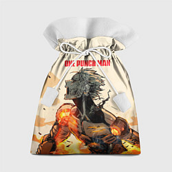 Мешок для подарков Разрушение Геноса One Punch-Man, цвет: 3D-принт