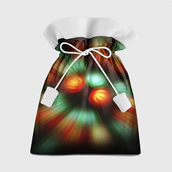 Мешок для подарков Вспышка света в виде ярких линий, цвет: 3D-принт