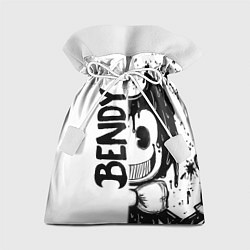 Мешок для подарков BENDY - БЕНДИ БРЫЗГИ КРАСКИ, цвет: 3D-принт