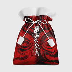 Мешок для подарков TOKYO REVENGERS BLACK RED DRAGON, цвет: 3D-принт