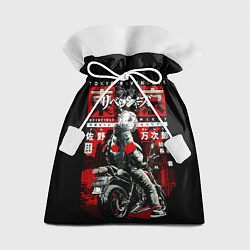 Мешок для подарков Непобедимый Майки на байке токийские мстители, цвет: 3D-принт