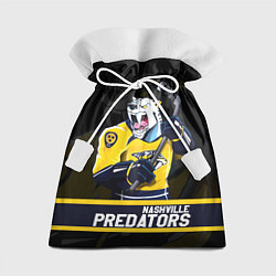 Мешок для подарков Нэшвилл Предаторз, Nashville Predators, цвет: 3D-принт