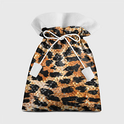 Мешок для подарков Шкура тигра символ года 2022, цвет: 3D-принт