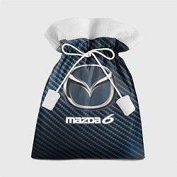Мешок для подарков MAZDA 6 - Карбон, цвет: 3D-принт