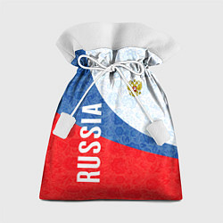 Мешок для подарков RUSSIA SPORT STYLE РОССИЯ СПОРТИВНЫЙ СТИЛЬ, цвет: 3D-принт