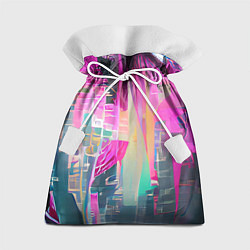 Мешок для подарков Кибер романтика, цвет: 3D-принт