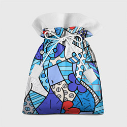 Мешок для подарков Romero Britto - sexy girls, цвет: 3D-принт