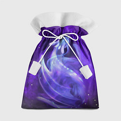 Мешок для подарков Дневная фурия в космосе, цвет: 3D-принт