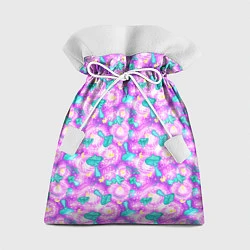 Мешок для подарков Волшебные Грибы - психоделика, цвет: 3D-принт