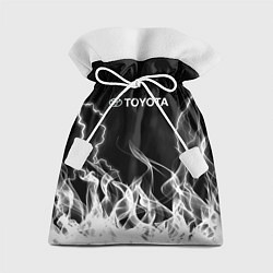 Мешок для подарков Toyota Молния с огнем, цвет: 3D-принт