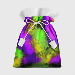 Мешок для подарков Акварель за стеклом, цвет: 3D-принт