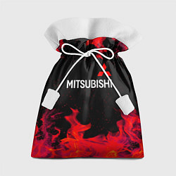 Мешок для подарков Mitsubishi пламя огня, цвет: 3D-принт