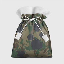 Мешок для подарков Камуфляж брызги красок, цвет: 3D-принт