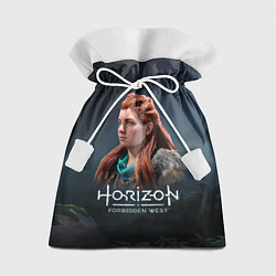 Мешок для подарков Элой Aloy Horizon Forbidden West, цвет: 3D-принт